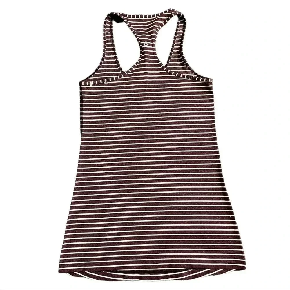 Lululemon Strip Racerback Workout Activewear Tank Top
